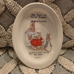 The Tale of Peter Rabbit Trinket Dish Beatrix Potter